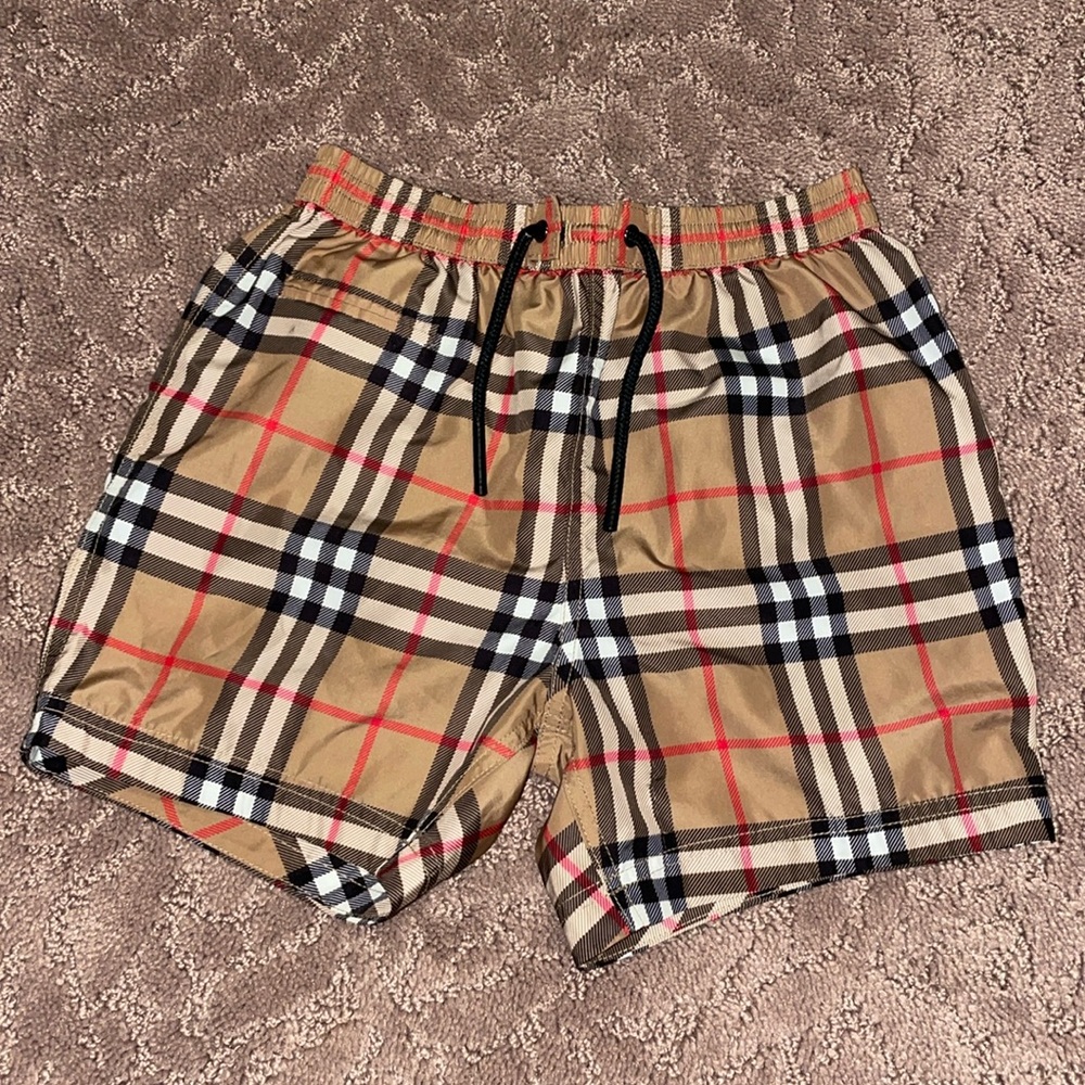 Boys Burberry Swim Short